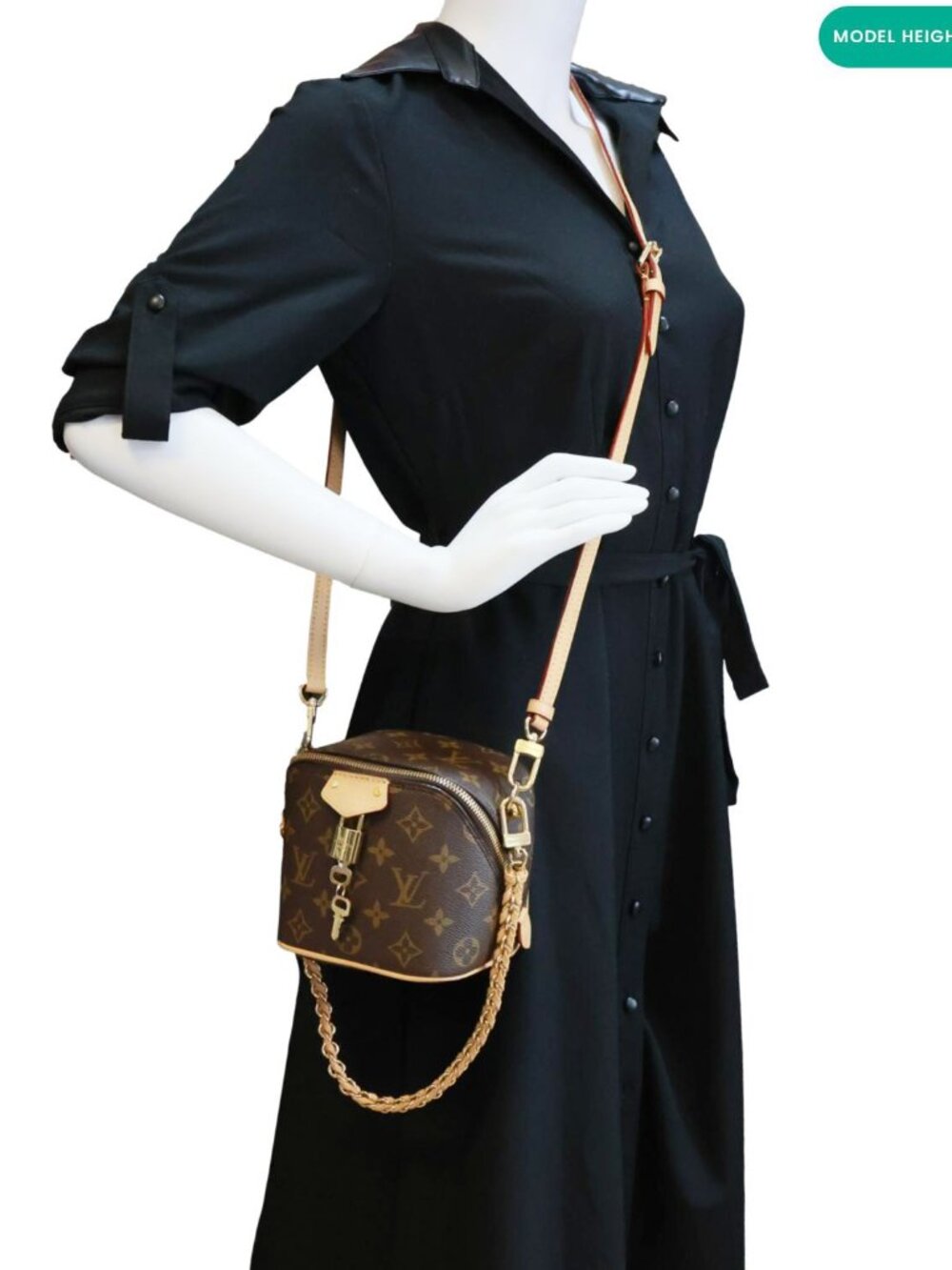 Louis Vuitton  Just In Case Monogram Canvas Crossbody Bag Brown 0 - Picture 2 of 14